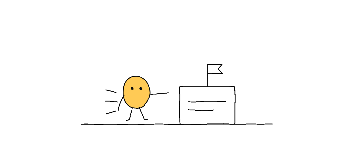 Hand-drawn sketch from “Run a Release Train with Agents”