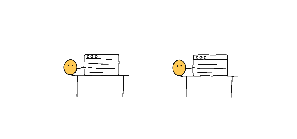 Hand-drawn sketch from “Visualizing AI Agents with Pixi.js: An Office You Can Watch”