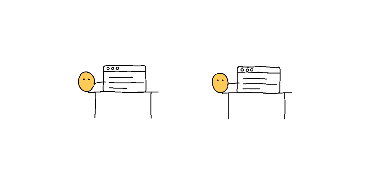 Hand-drawn sketch from “Why We Built OFFYCE”